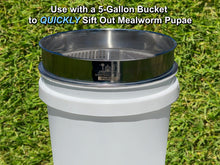 Load image into Gallery viewer, D-11 LIGHTNING SIFTER™ Mealworm Pupae Sifting Pan (2nd Gen) (Patent-Pending)