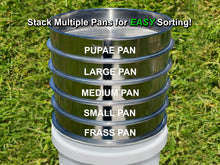 Load image into Gallery viewer, D-11 LIGHTNING SIFTER™ Small Mealworm Sifting Pan (1st Gen)