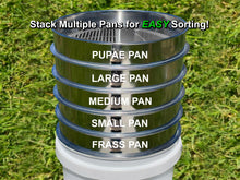 Load image into Gallery viewer, D-11 LIGHTNING SIFTER™ Small Mealworm Sifting Pan (2nd Gen) (Patent Pending)