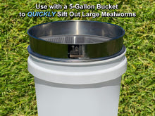 Load image into Gallery viewer, D-11 LIGHTNING SIFTER™ Large Mealworm Sifting Pan (2nd Gen) (Patent-Pending)
